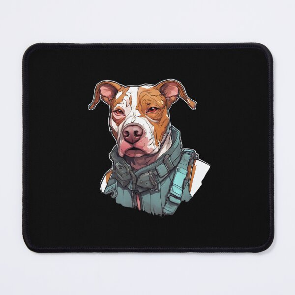 Item preview, Pitbull Dog in tactical clothing designed and sold by Aquillashop.