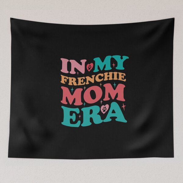 Item preview, In My Frenchie Mom Era Groovy Retro Gift designed and sold by Guarddogdrive.