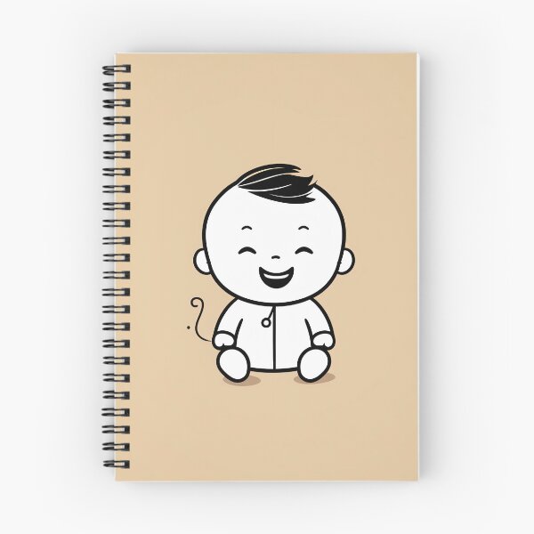 Item preview, Doodle of Delight: Smiling Baby designed and sold by Brendon987.