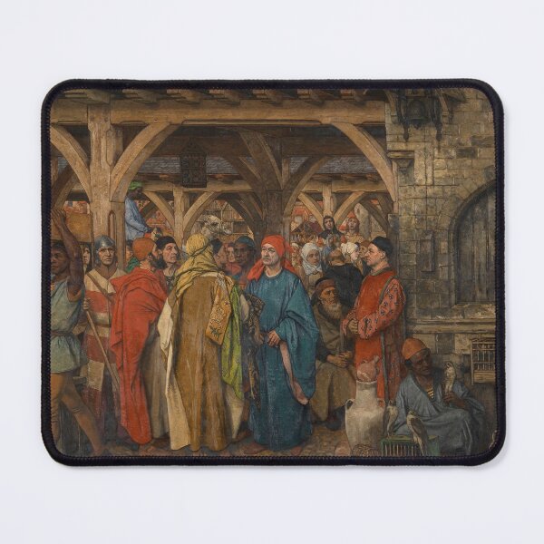 Item preview, The Annual Fair (Right Cropped), c. 1900 by Albrecht De Vriendt designed and sold by Cat Lady Designs.