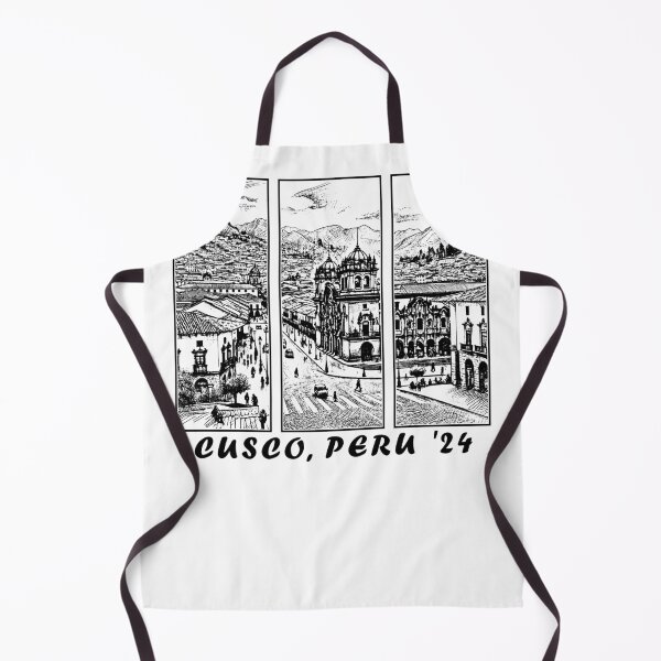 Item preview, 2024 Peruvian Cusco Peru Artistic Hand Drawn Style designed and sold by SambaStyles.