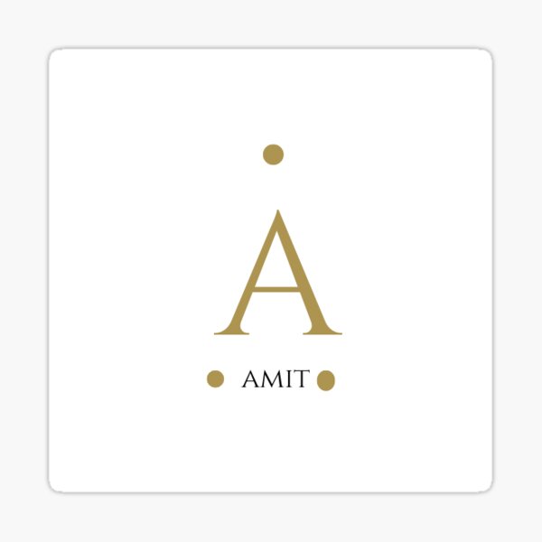 Amit name logo - YouTube