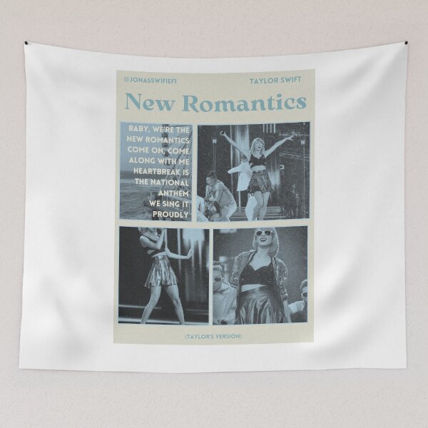 Item preview, NEW ROMANTICS / TAYLOR SWIFT - POSTER designed and sold by JonasSwifieF1.