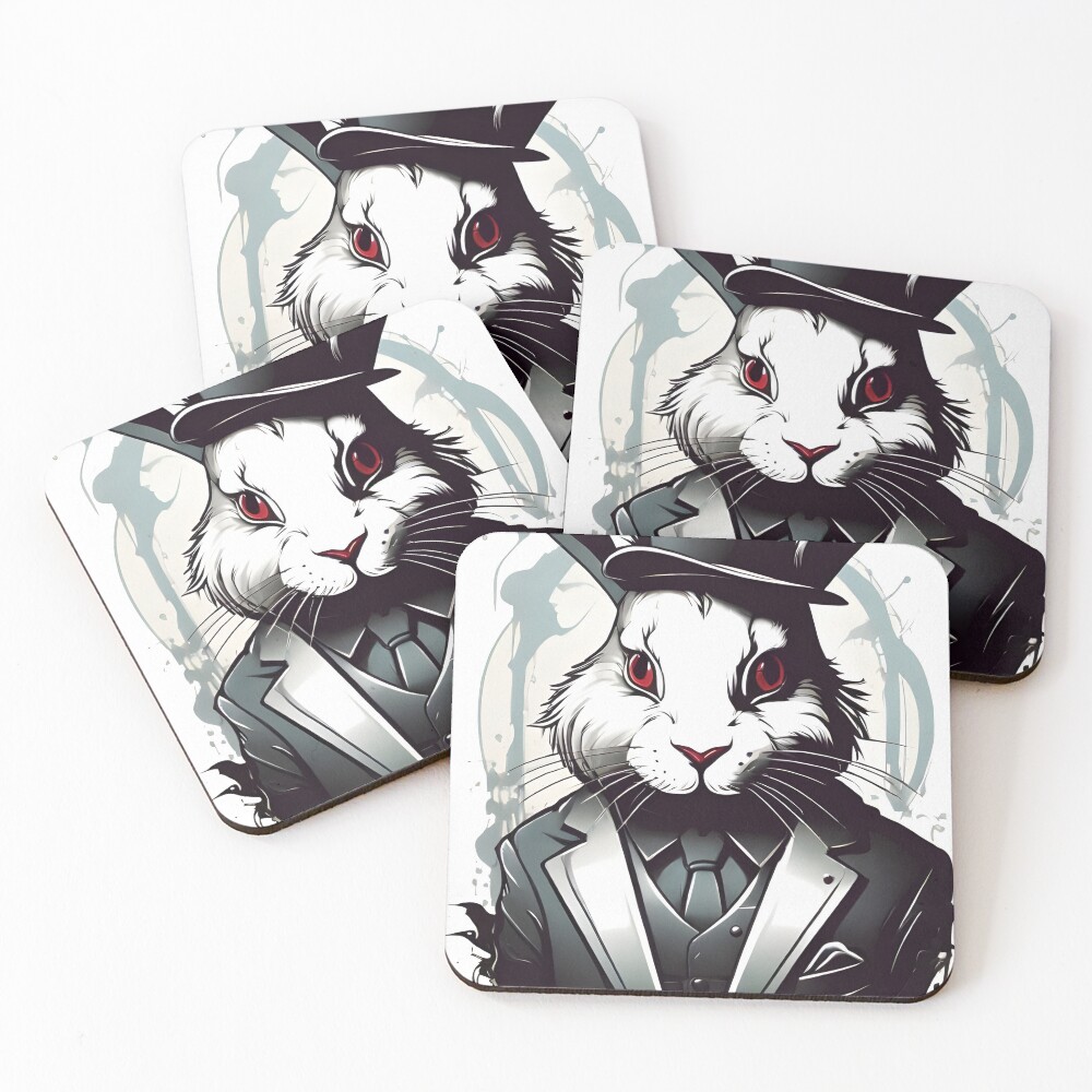 Item preview, Coasters (Set of 4) designed and sold by WAUZ.