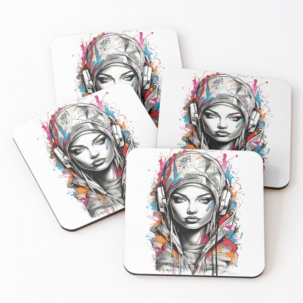 Item preview, Rhythmic Soul: A Portrait of Urban Melodic Essence designed and sold by ArtComixHaven.