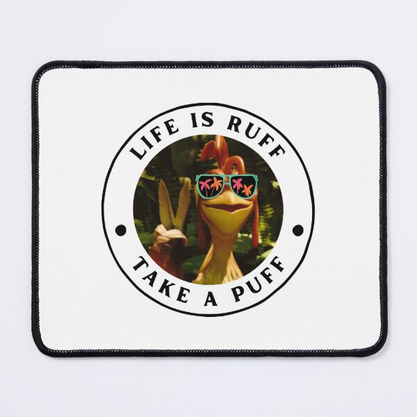 Item preview, Sunglasses Life is ruff take a puff chicken joe designed and sold by soulsurferart.