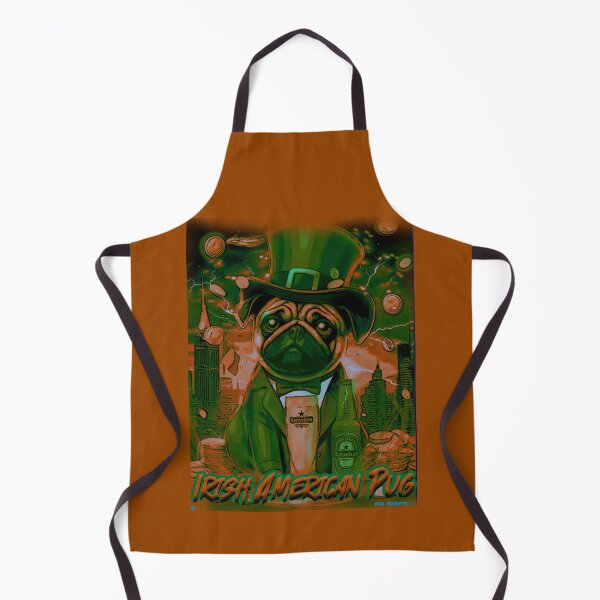 Item preview, Pug HAPPY HOLIDAYS 139 ST. PATRICKS DAY ALTERNATIVE 2 designed and sold by RedBluffTraders.