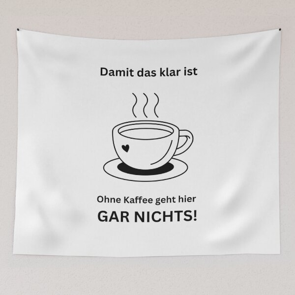 Item preview, To be clear, nothing works here without coffee designed and sold by GRINspiration.