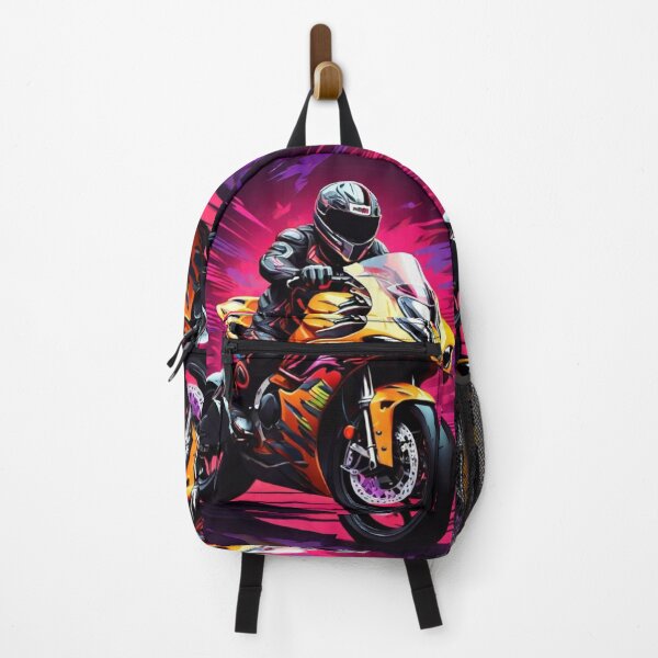 Item preview, Neon 3 Motorcycle Pink Paint Sportbike Graphic Tee Art  designed and sold by Alchemy-A-La-G.