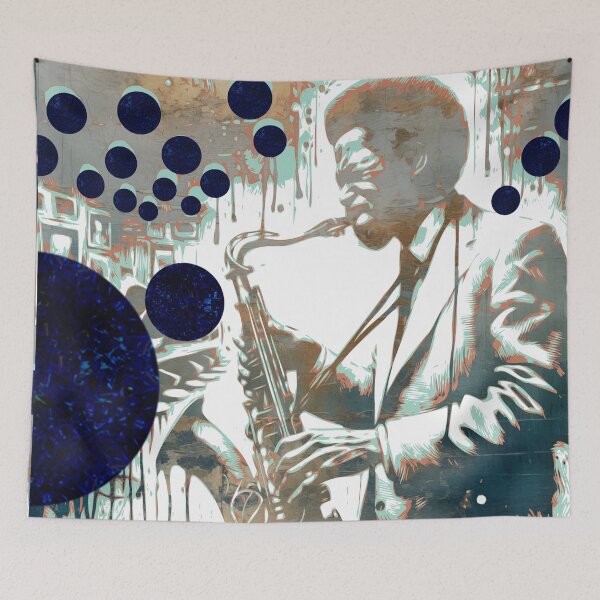Item preview, african american man art cool african american music designed and sold by Doooriginals.