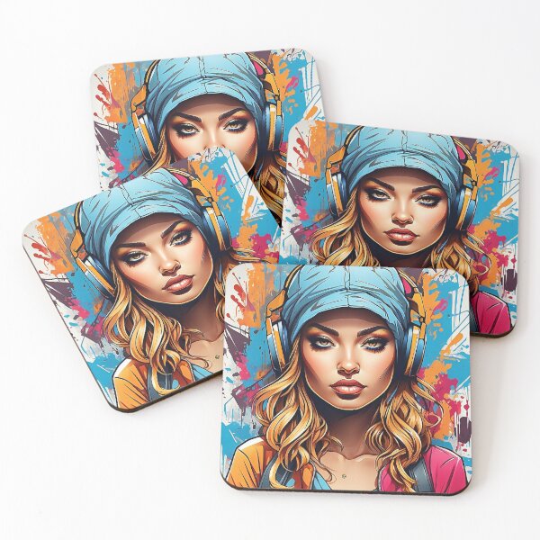 Item preview, Harmony in Colours: Music’s Vibrant Urban Muse designed and sold by ArtComixHaven.