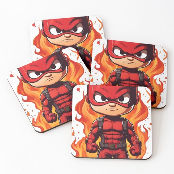 Item preview, Tiny Daredevil Blaze: Adorable Fiery Feats designed and sold by WAUZ.