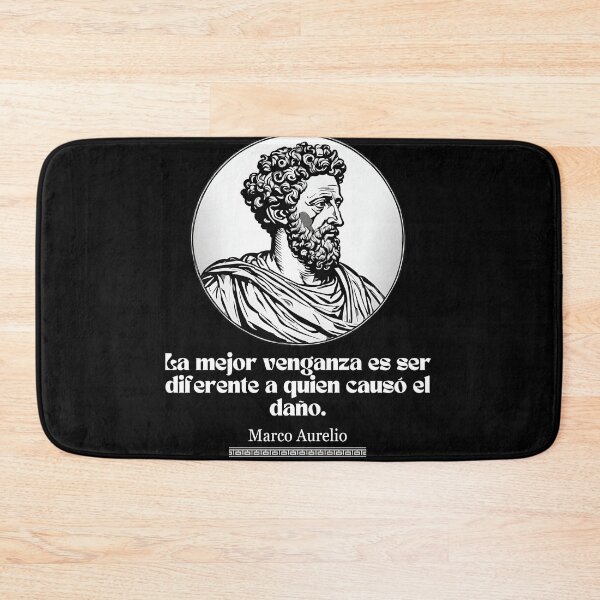 Item preview, Portrait of Marcus Aurelius and philosophy quote for meditation designed and sold by CachoGlorious.