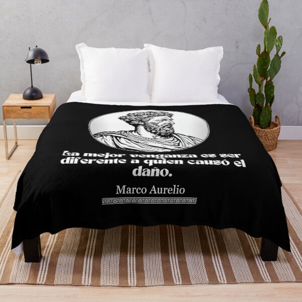 Item preview, Portrait of Marcus Aurelius and philosophy quote for meditation designed and sold by CachoGlorious.