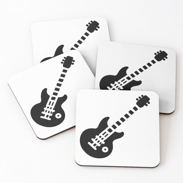 Item preview, Electric guitar. Black-and-white. Logo. ErAlexAnd designed and sold by ADcreate3D.