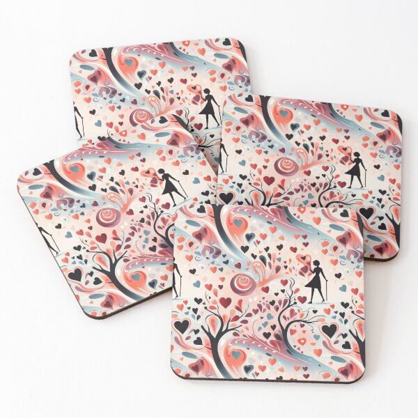 Item preview, Seamless Valentine Love Pattern designed and sold by VoyteksDesigns.