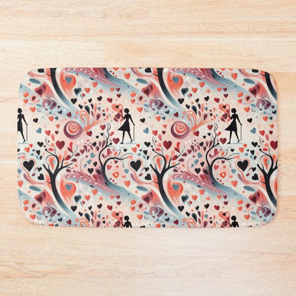 Item preview, Seamless Valentine Love Pattern designed and sold by VoyteksDesigns.