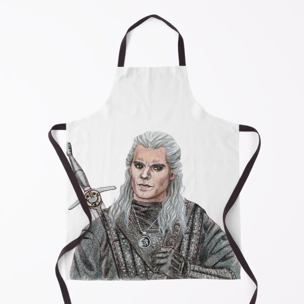 Item preview, Portrait of Henry Cavill as The Witcher Geralt of Rivia (No Background) designed and sold by MariaCameliaArt.