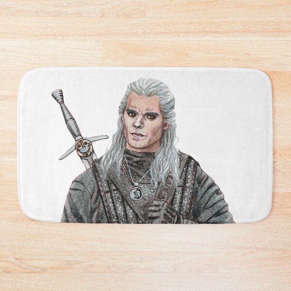 Item preview, Portrait of Henry Cavill as The Witcher Geralt of Rivia (No Background) designed and sold by MariaCameliaArt.