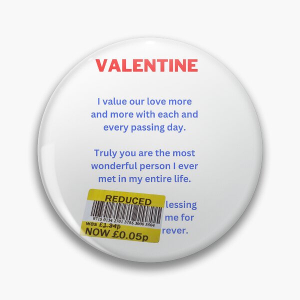 Item preview, Valentines day card - Reduced to clear joke designed and sold by precisionts.