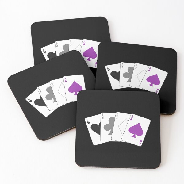Item preview, Asexual Aces designed and sold by SERRAtedDesigns.
