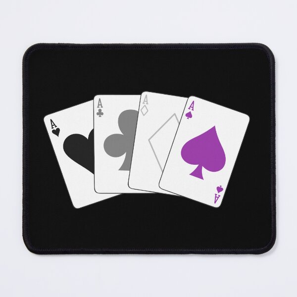 Item preview, Asexual Aces designed and sold by SERRAtedDesigns.