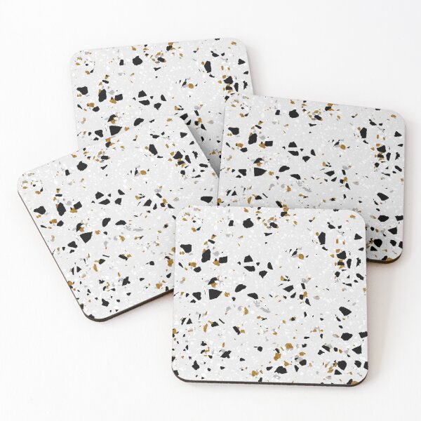 Item preview, White terrazzo background designed and sold by bobstudio.