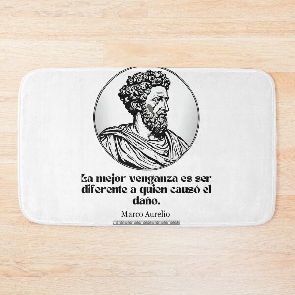 Item preview, Portrait of Marcus Aurelius and philosophy quote for work lovers designed and sold by CachoGlorious.