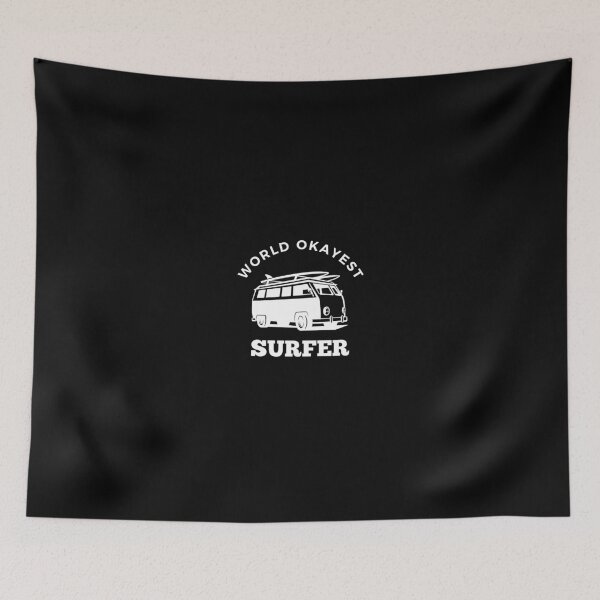 Item preview, World Okayest Surfer designed and sold by FridPix.