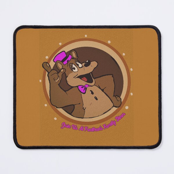 Item preview, "Join us At Fredbear's Family Diner" FNAF Inspired Pin Design designed and sold by henwardhyckle.