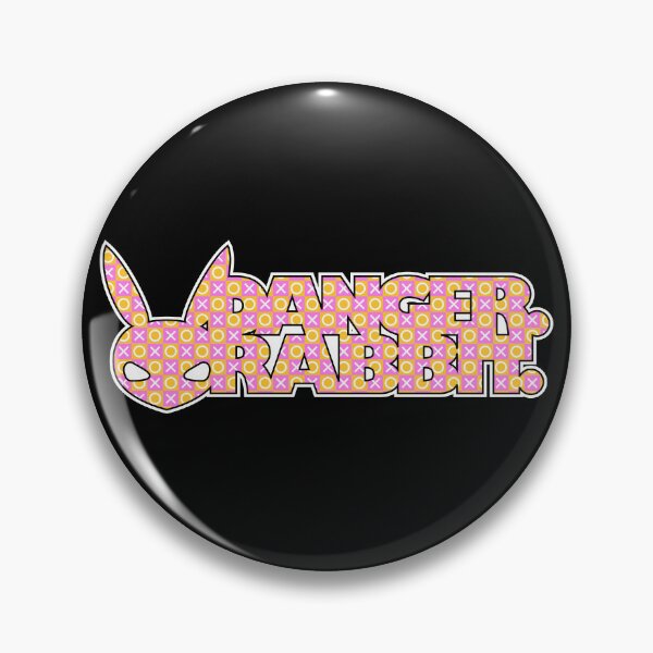 Artikelvorschau, Danger Rabbit-Logo – rosa/gelb entworfen und verkauft von DANGER RABBIT.