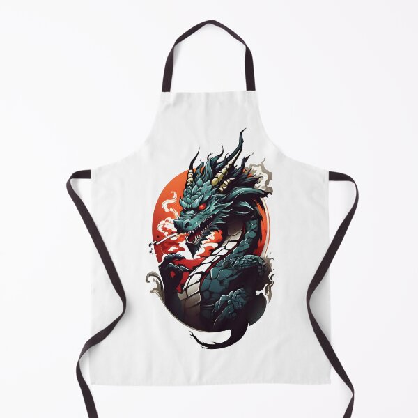 Artikelvorschau, Serpentine Ember: Rauchende japanische Drachenkraft entworfen und verkauft von WAUZ.