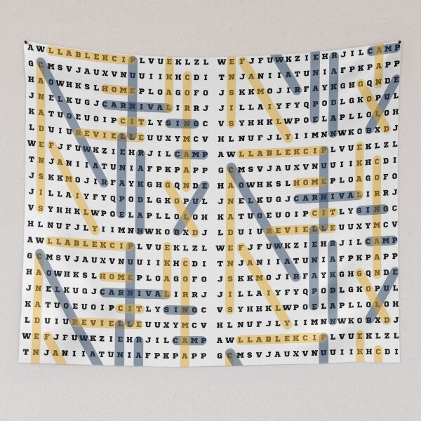 Item preview, Canadensis Word Search designed and sold by CampStickerSpot.