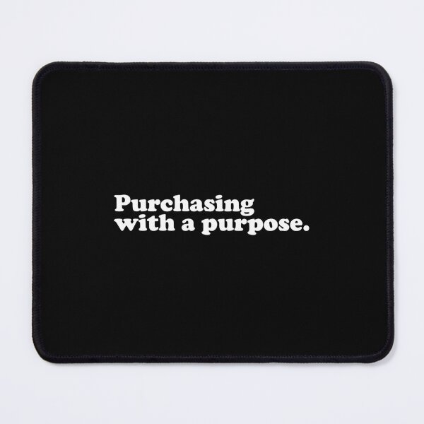 Item preview, Purchasing with Purpose - Inspirational Typography Design designed and sold by LexicalLegend.