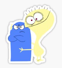 Bloo and Cheese Sticker