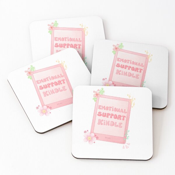 Item preview, Pink Aesthetic Emotional Support Kindle  designed and sold by doodlesbynish.