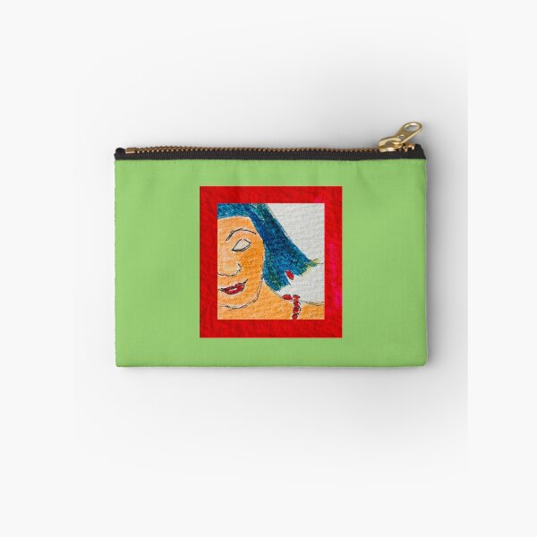 Item preview, Blue-Haired Beauty designed and sold by phylliswalter.