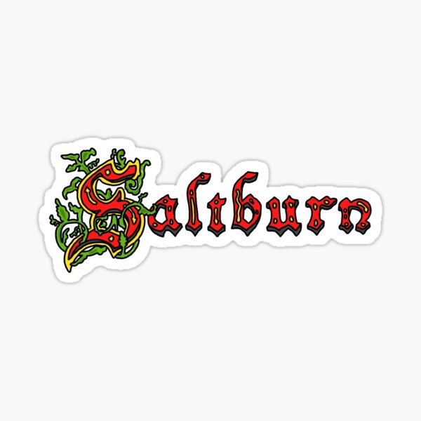 Item preview, Saltburn Film Logo Sticker designed and sold by todoodlelist.