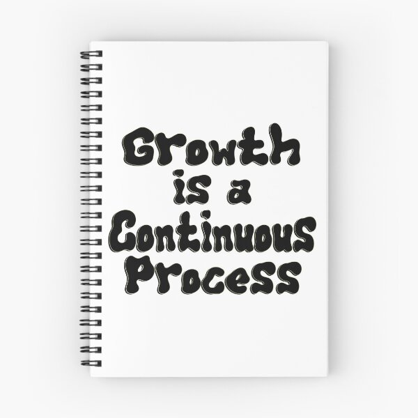 Item preview, Growth is a Continuous Process, 2024 Quote Vibe Mindset Selfcare Trend Groovy Positive Love Aesthetic designed and sold by DjenShop.