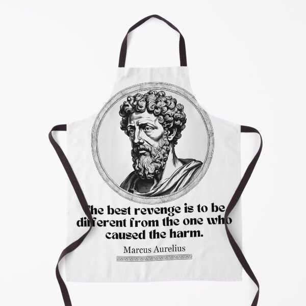 Item preview, Portrait of Marcus Aurelius and philosophy quote for work lovers designed and sold by CachoGlorious.