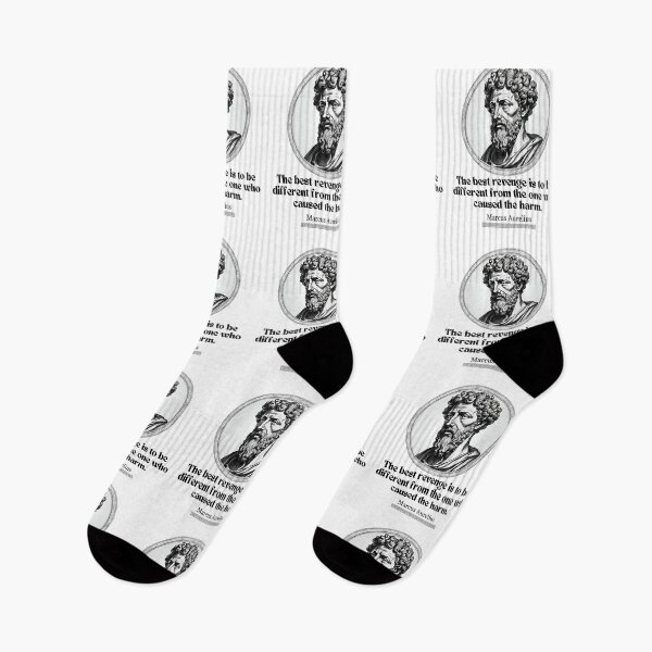 Item preview, Portrait of Marcus Aurelius and philosophy quote for work lovers designed and sold by CachoGlorious.
