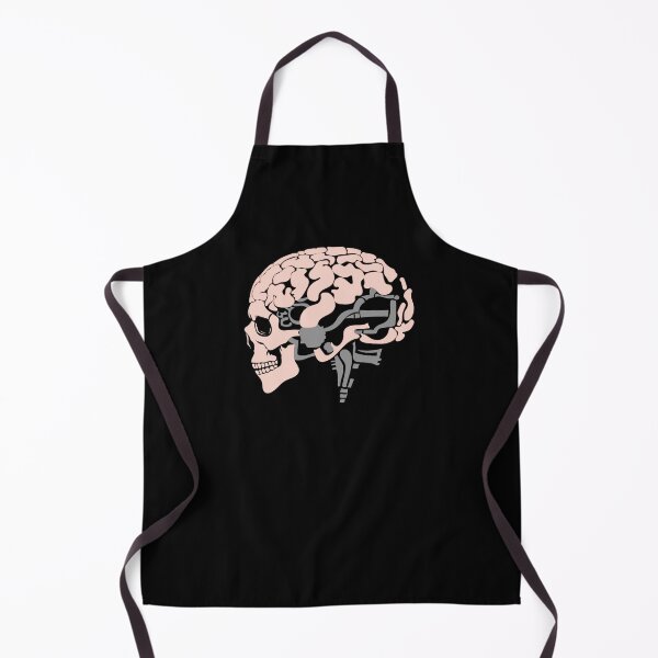Item preview, Mechanical brain, vector design, skull designed and sold by Slavic1991.