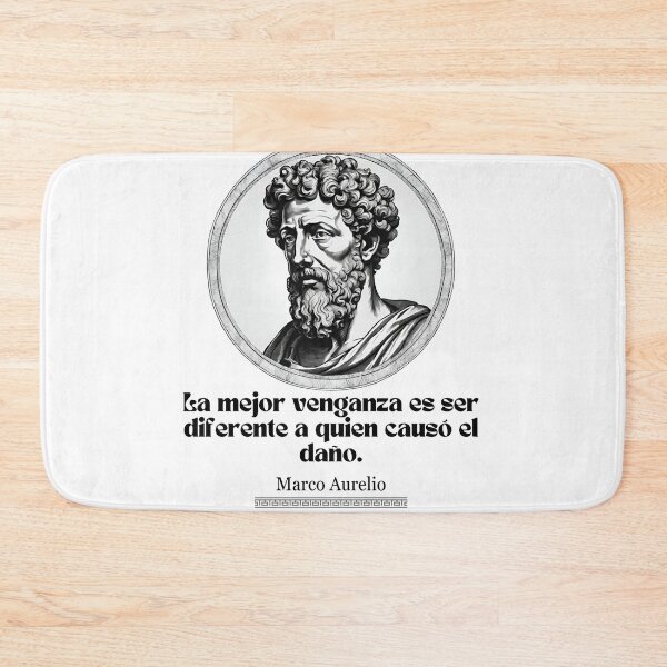 Item preview, Portrait of Marcus Aurelius and philosophy quote for work lovers designed and sold by CachoGlorious.