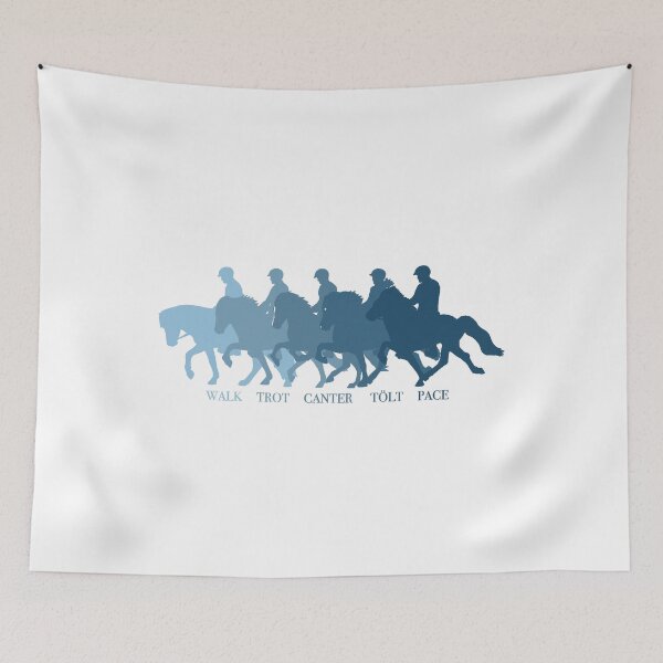 Item preview, Icelandic horse gaits designed and sold by RonjaSS.
