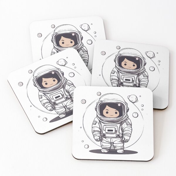 Item preview, Monochrome Space Explorer(1) designed and sold by CoolEnthusias.