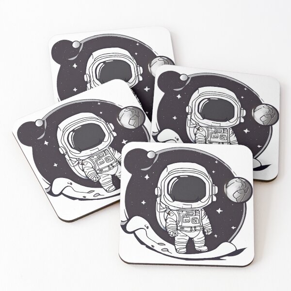 Item preview, Monochrome Space Explorer(2) designed and sold by CoolEnthusias.