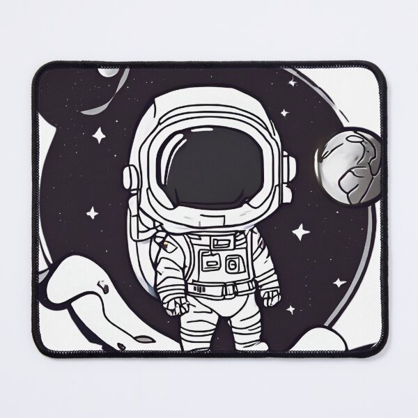 Item preview, Monochrome Space Explorer(2) designed and sold by CoolEnthusias.