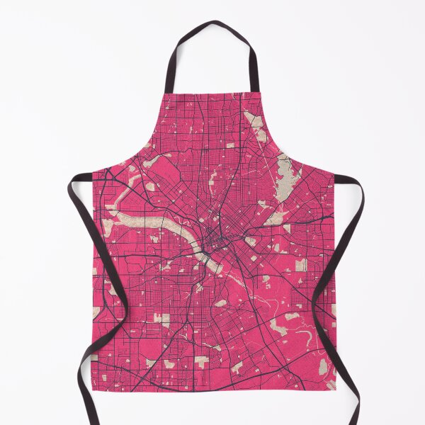 Aperçu de l'œuvre Plan de la ville de Dallas, Texas, États-Unis - Blossom créée et vendue par deMAP.