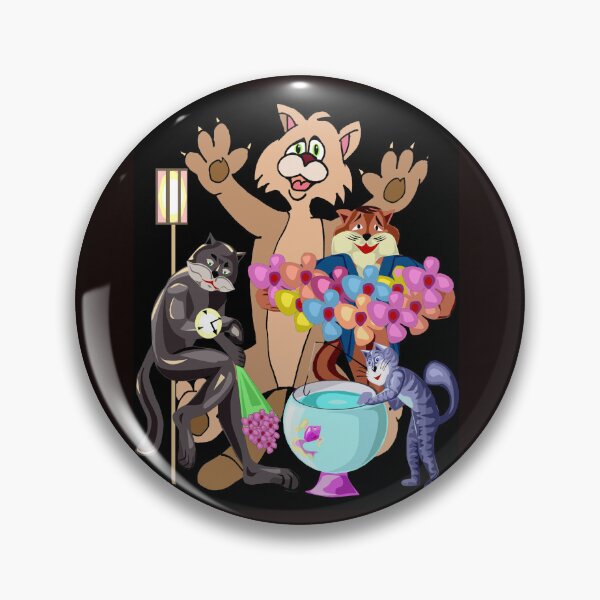 Item preview, Comic Cats Fantasy Whimsical Funny Print  designed and sold by posterbobs.