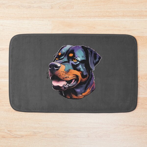 Item preview, Rottweiler Dog in colors  designed and sold by Aquillashop.